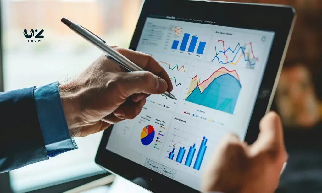 CRM software dashboard